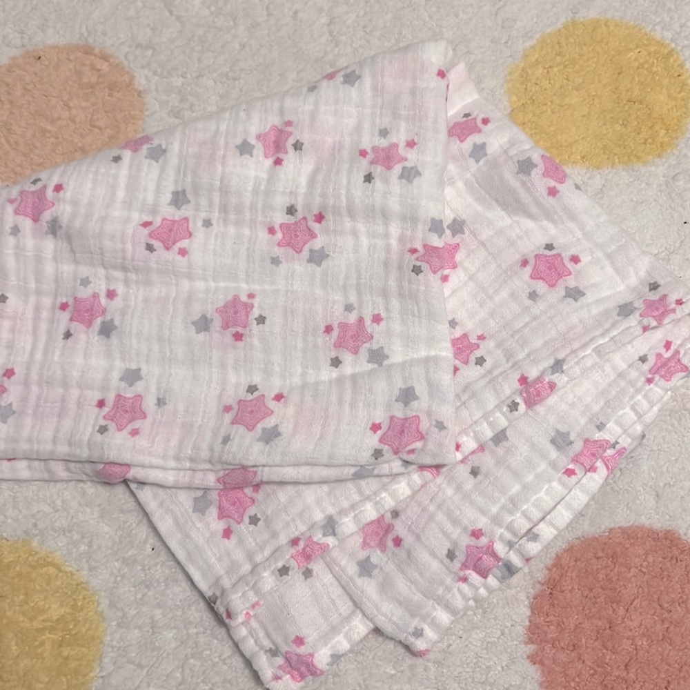Washed but never used baby swaddle blanket
